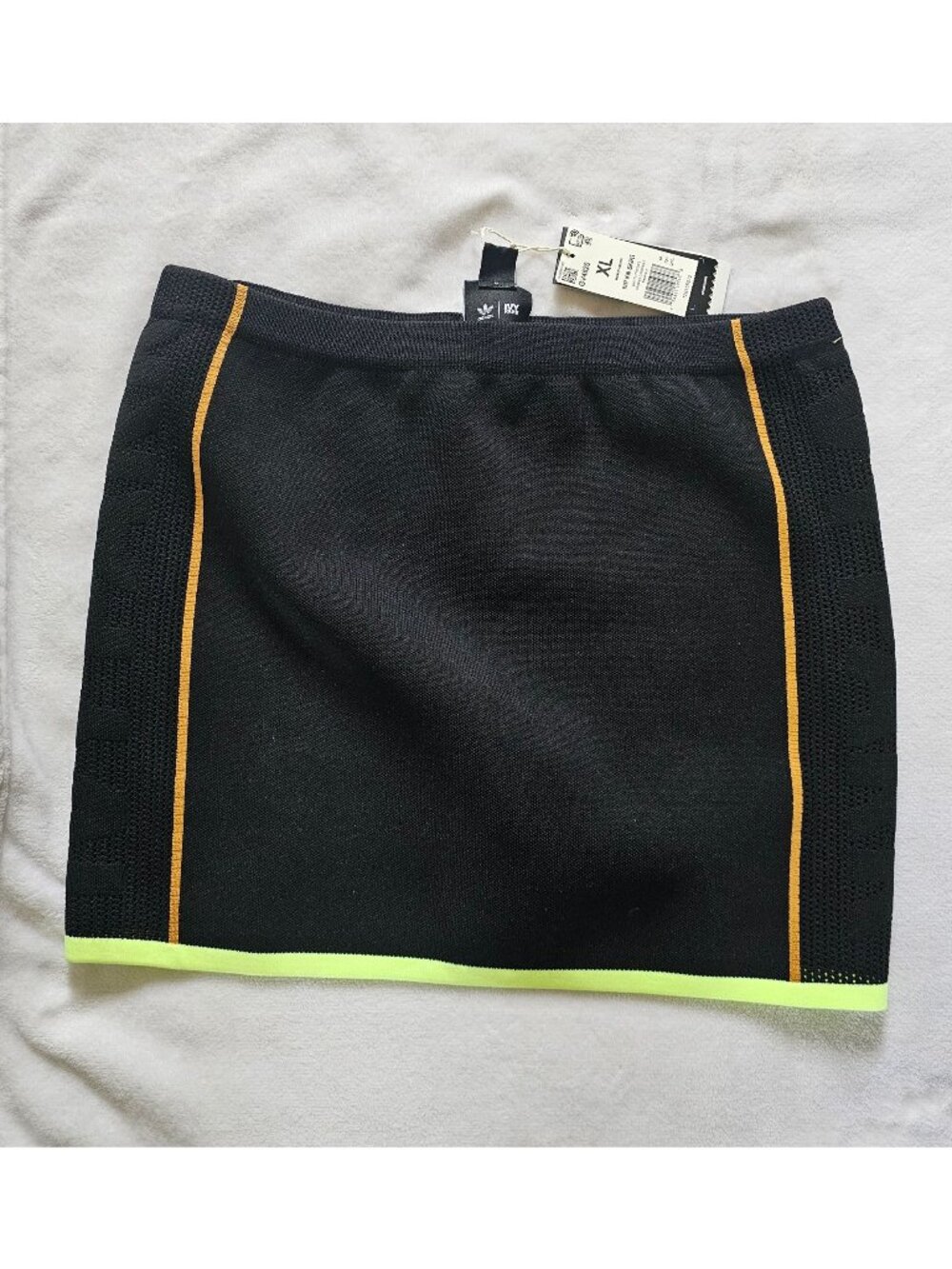 IVY PARK X ADIDAS KNIT MINI SKIRT BLACK